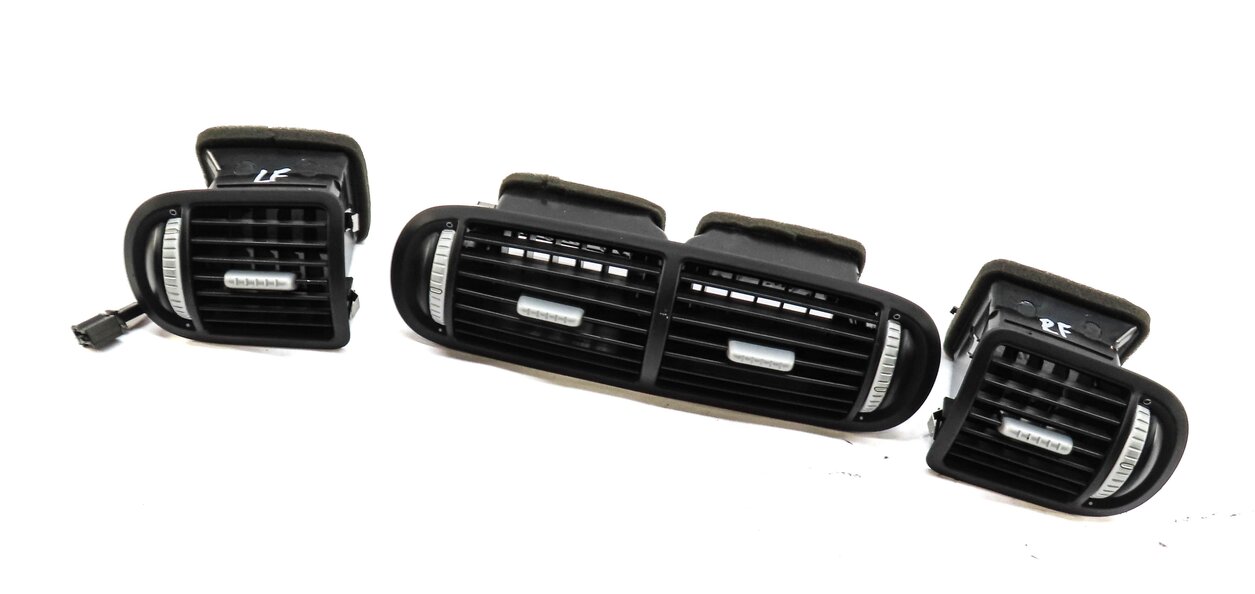 2004 PORSCHE CAYENNE (955) FRONT LEFT RIGHT CENTER HVAC A/C HEATER AIR VENT SET