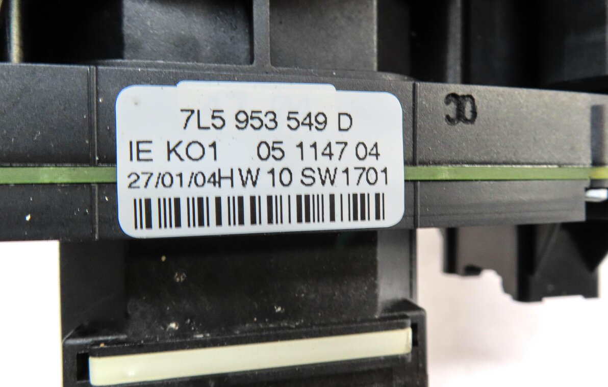Thumbnail 5: 2003-2005 PORSCHE CAYENNE (955) BLINKER WIPER CRUISE COMBINATION SWITCH