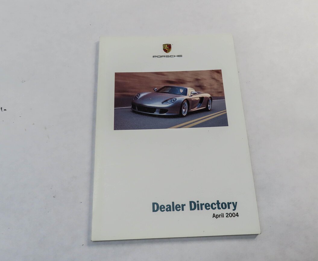Thumbnail 4: 2004 PORSCHE CAYENNE (955) VEHICLE OWNERS MANUAL SET 6 w/ CARRYING CASE