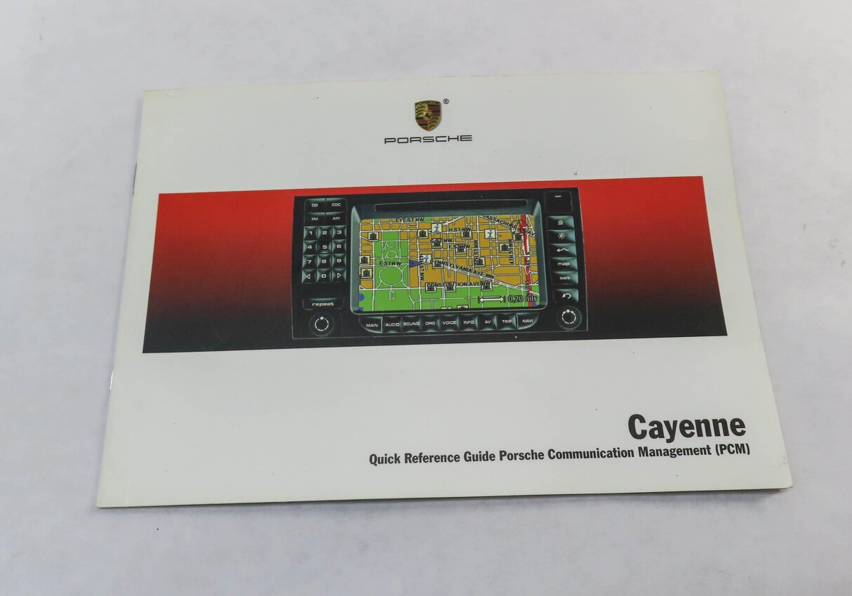 Thumbnail 5: 2004 PORSCHE CAYENNE (955) VEHICLE OWNERS MANUAL SET 6 w/ CARRYING CASE