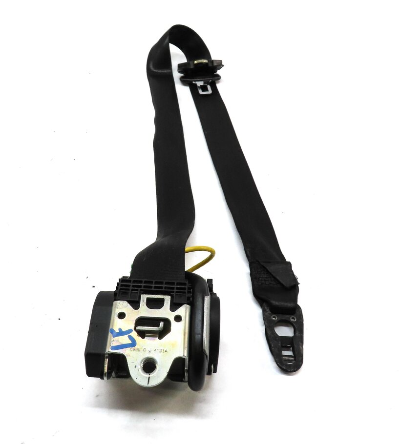Thumbnail 3: 03-05 PORSCHE CAYENNE (955) LEFT FRONT DRIVER SEATBELT BUCKLE RETRACTOR (BLACK)
