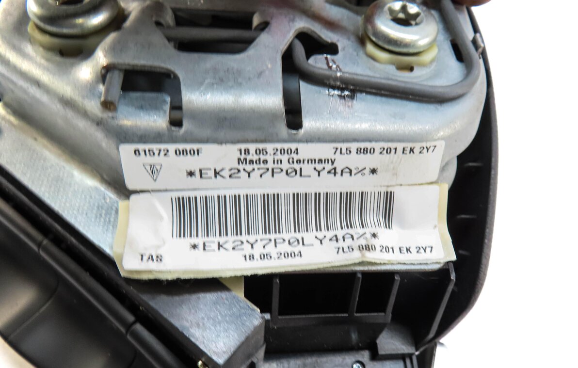 Thumbnail 6: 03-04 PORSCHE CAYENNE (955) DRIVER HEATED STEERING WHEEL AIRBAG AIR BAG (BLACK)