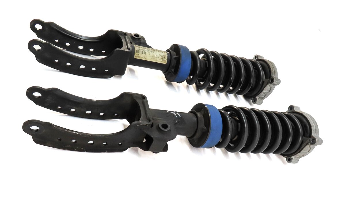 Thumbnail 3: 03-06 PORSCHE CAYENNE 955 4.5L V8 FRONT LEFT RIGHT SUSPENSION SHOCK STRUT SET 2