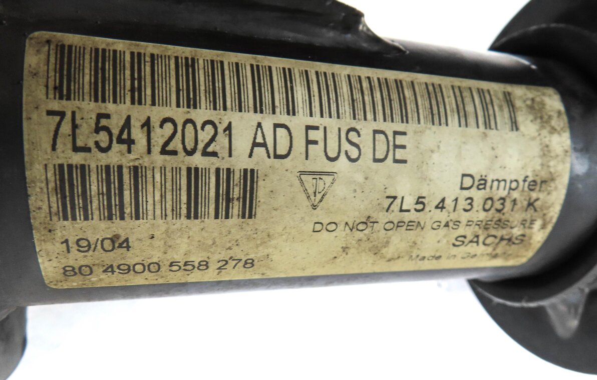 Thumbnail 9: 03-06 PORSCHE CAYENNE 955 4.5L V8 FRONT LEFT RIGHT SUSPENSION SHOCK STRUT SET 2