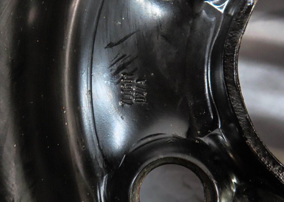 Thumbnail 7: 2003-2012 PORSCHE CAYENNE (955 957 958) 18x6.5 COLLAPSIBLE SPARE TIRE WHEEL RIM