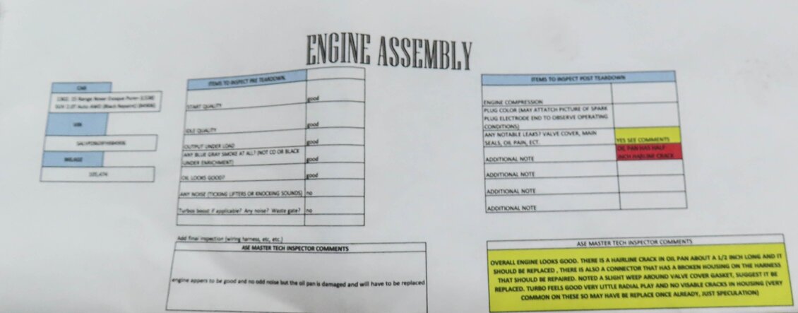 Thumbnail 8: 14-17 LAND ROVER DISCOVERY SPORT EVOQUE L538 L550 2.0 TURBO ENGINE ASSEMBLY 105k
