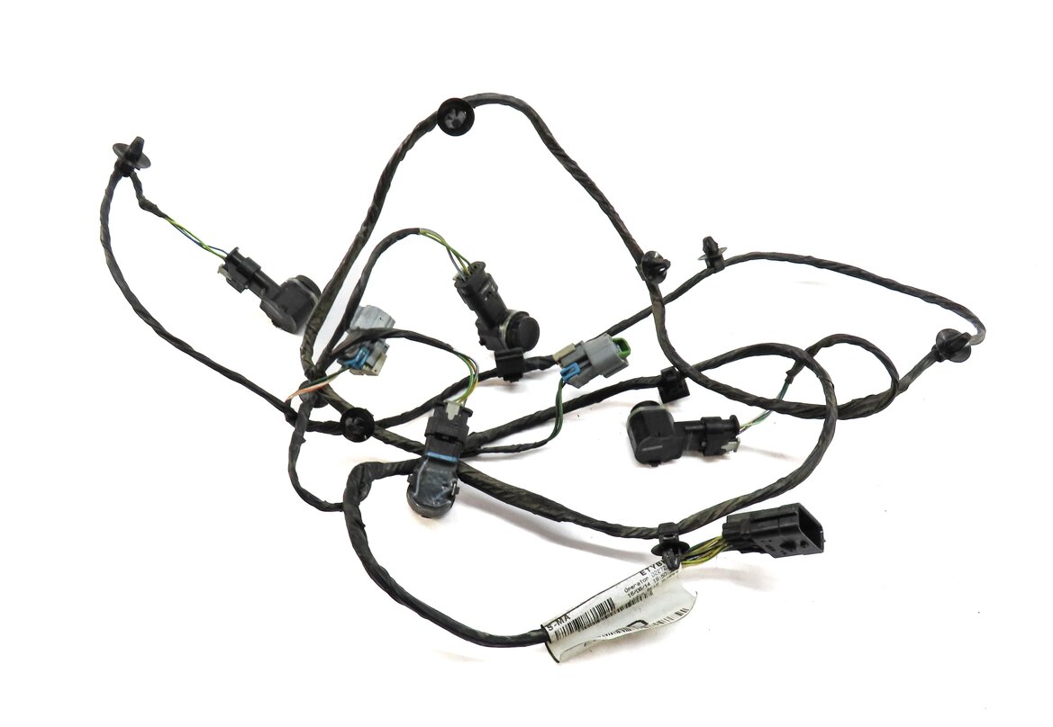 Thumbnail 3: 2015 RANGE ROVER EVOQUE L538 REAR PARK ASSIST PDC SENSOR SET4 (BLACK) w/ HARNESS