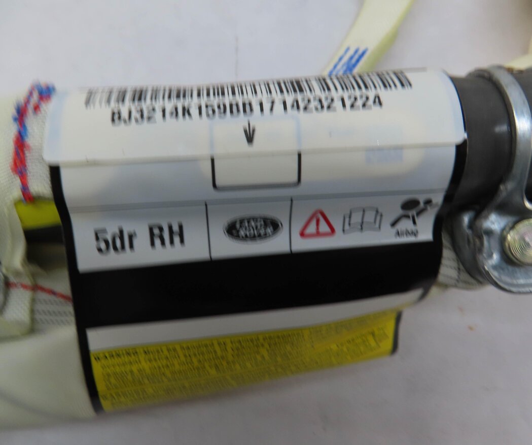 Thumbnail 5: 2012-2019 RANGE ROVER EVOQUE (L538) 4 DOOR - RIGHT PASSENGER SIDE CURTAIN AIRBAG