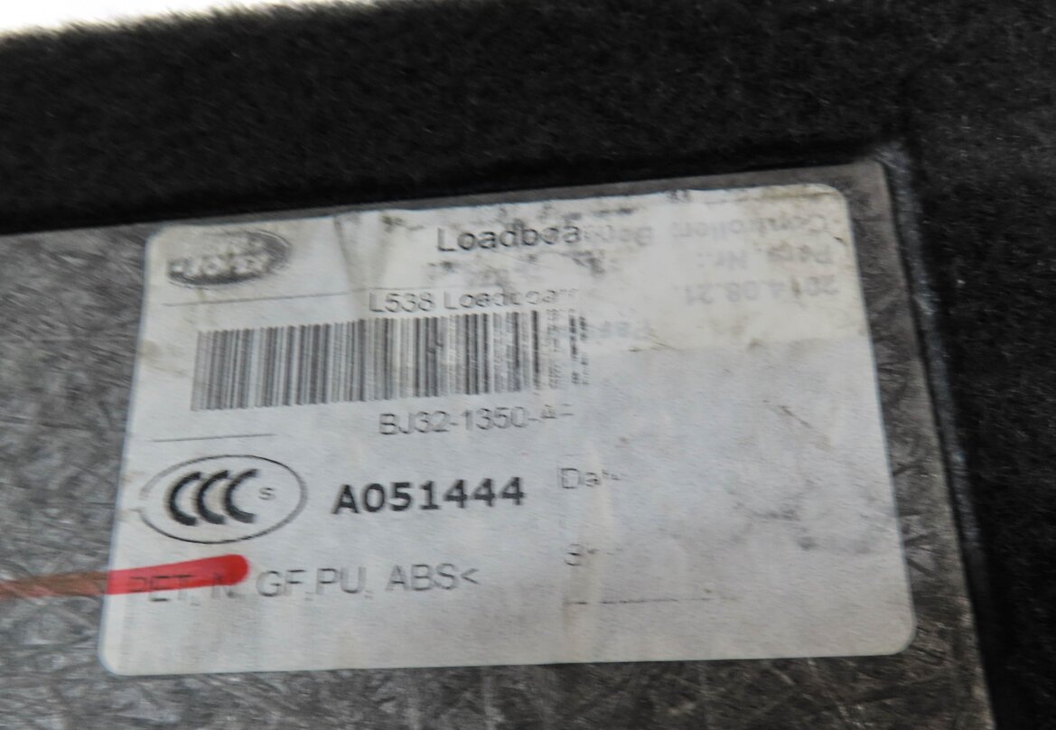 Thumbnail 7: 2015 RANGE ROVER EVOQUE (L538) REAR TRUNK SPARE TIRE CARGO COVER (BLACK)