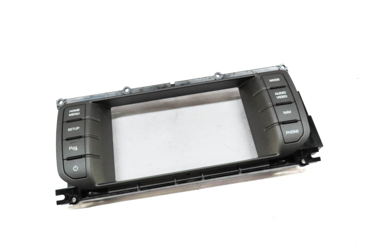 12-15 RANGE ROVER EVOQUE (L538) RADIO STEREO NAVIGATION SWITCH PANEL SCREEN TRIM
