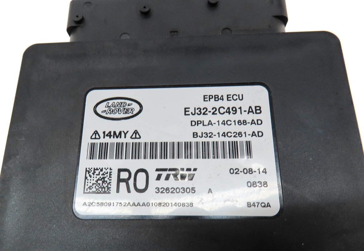 Thumbnail 4: 2015 RANGE ROVER EVOQUE (L538) EMERGENCY HILL PARKING BRAKE CONTROL MODULE
