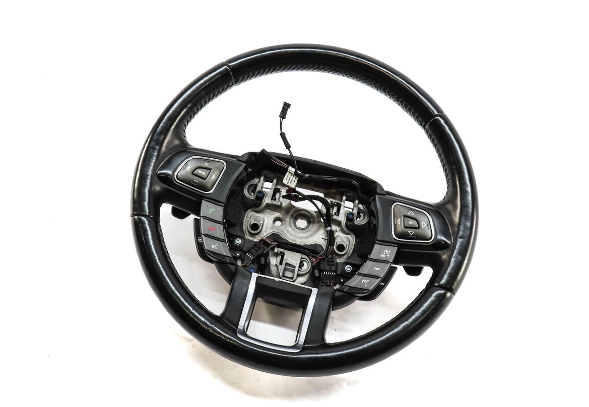 Thumbnail 1: 12-19 RANGE ROVER EVOQUE (L538) DRIVER HEATED SPORT STEERING w/ SWITCH BUTTONS