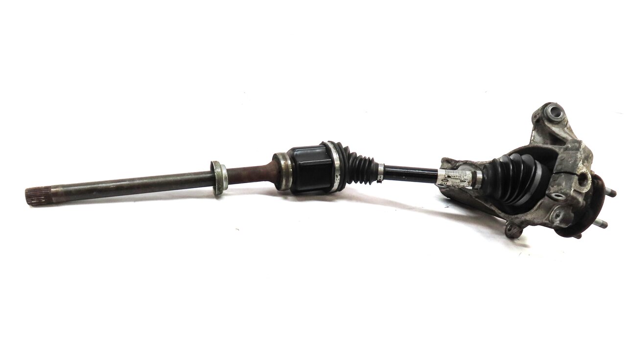 Thumbnail 2: 12-15 RANGE ROVER EVOQUE (L538) RIGHT FRONT SPINDLE KNUCKLE HUB w/ AXLE SHAFT