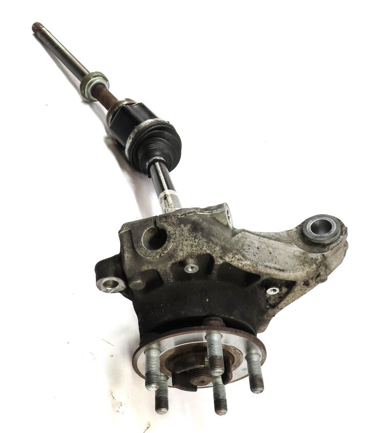 Thumbnail 3: 12-15 RANGE ROVER EVOQUE (L538) RIGHT FRONT SPINDLE KNUCKLE HUB w/ AXLE SHAFT