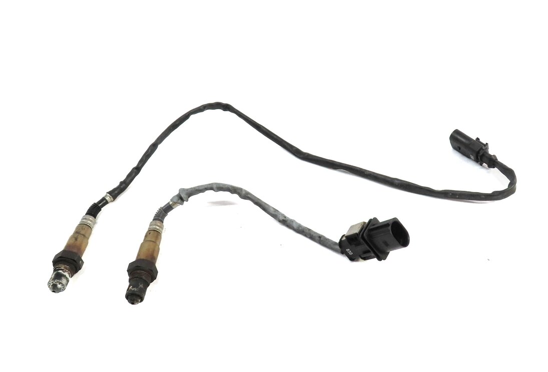 Thumbnail 2: 2010 AUDI A5 B8 8T 2.0L TURBO ENGINE (CAEB) PRE & POST CAT O2 OXYGEN SENSOR SET2