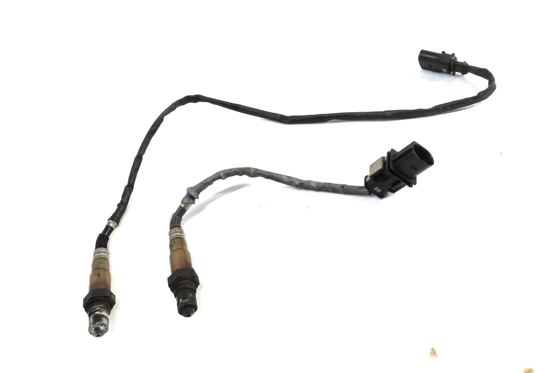 Thumbnail 3: 2010 AUDI A5 B8 8T 2.0L TURBO ENGINE (CAEB) PRE & POST CAT O2 OXYGEN SENSOR SET2