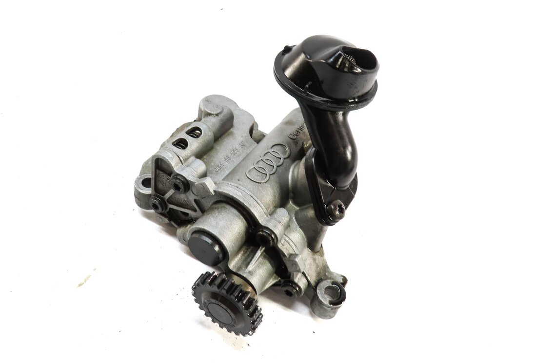 2010 AUDI A5 (B8 8T) 2.0L TURBO ENGINE (CAEB) OIL PUMP w/ PICKUP TUBE