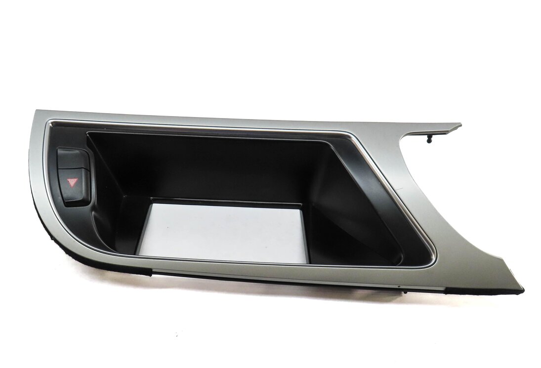 Thumbnail 3: 2010 AUDI A5 (B8 8T) FRONT DASH GPS NAVIGATION SCREEN TRIM w/ HAZARD SWITCH