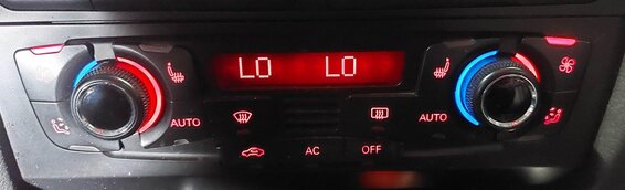 Thumbnail 2: 09-13 AUDI A5 S5 Q5 (B8 8T 8R) FRONT HEATER A/C TEMPERATURE CONTROL (DUAL ZONE)