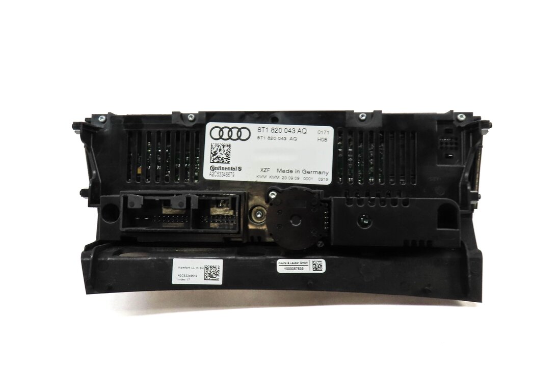 Thumbnail 5: 09-13 AUDI A5 S5 Q5 (B8 8T 8R) FRONT HEATER A/C TEMPERATURE CONTROL (DUAL ZONE)