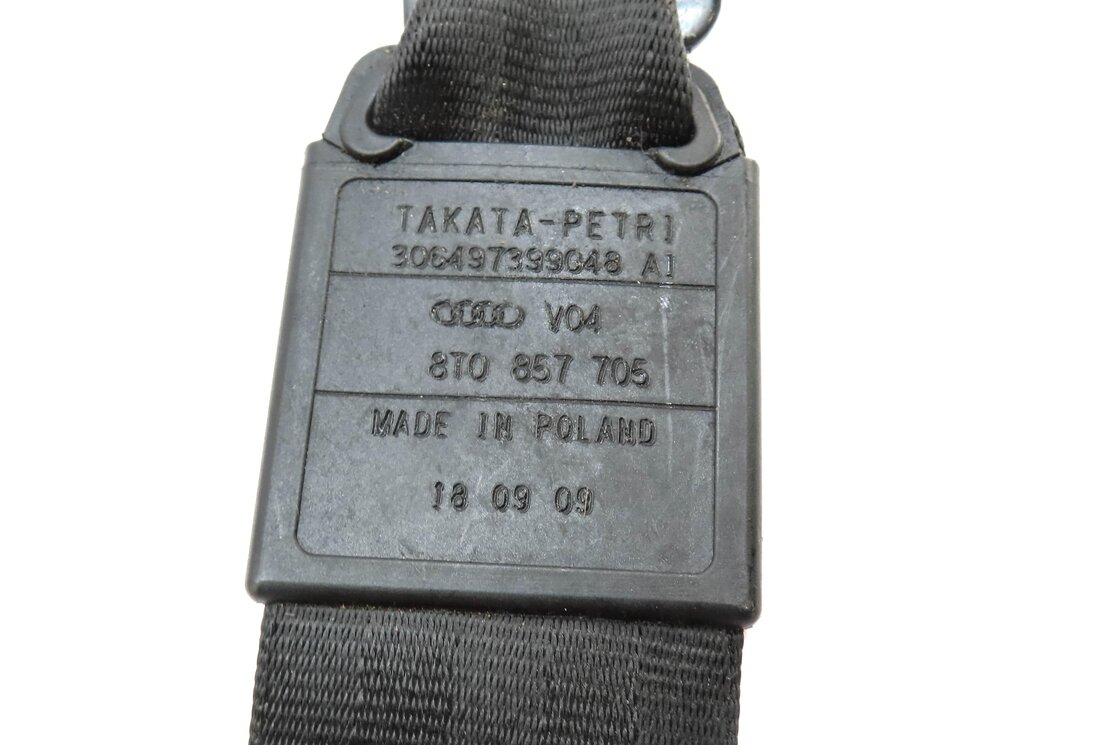 Thumbnail 5: 2008-2017 AUDI A5 S5 (B8 8T) COUPE LEFT FRONT DRIVER SEATBELT RETRACTOR (BLACK)