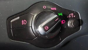 Thumbnail 2: 2009-2020 AUDI A4 A5 Q5 S4 S5 SQ5 (B8 8K 8T 8R) HEADLIGHT SWITCH