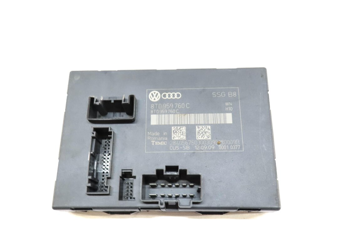 Thumbnail 3: 2010-2017 AUDI A5 (B8 8T) FRONT MEMORY SEAT CONTROL MODULE (NON SPORT SEAT)