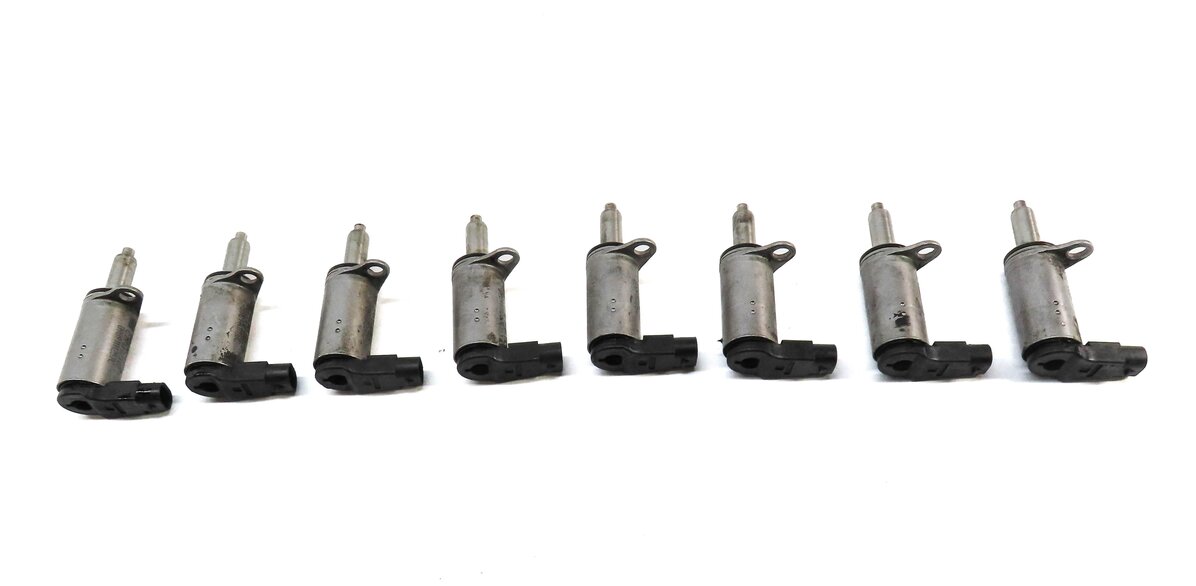 Thumbnail 2: 2010 AUDI A5 (B8 8T) 2.0L TURBO ENGINE CAEB CAMSHAFT ADJUST VALVE SOLENOID SET 8