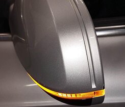 Thumbnail 2: 2008-2014 AUDI A5 S5 (B8 8T) COUPE LEFT DRIVER HEATED DOOR MIRROR (ICE SILVER)