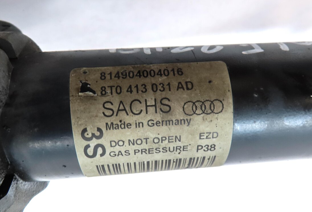 Thumbnail 7: 08-17 AUDI A4 S4 A5 S5 B8 8K 8T FRONT LEFT RIGHT STANDARD SUSPENSION SHOCK STRUT