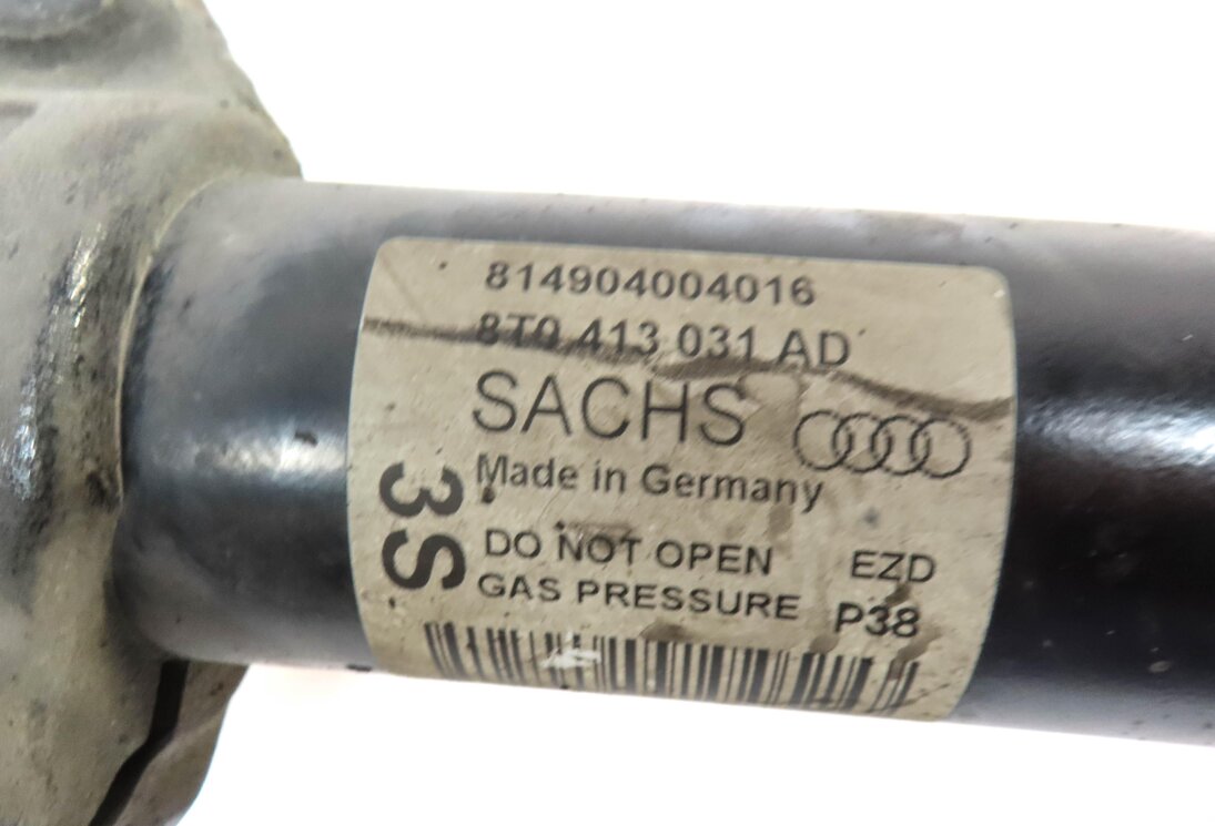 Thumbnail 8: 08-17 AUDI A4 S4 A5 S5 B8 8K 8T FRONT LEFT RIGHT STANDARD SUSPENSION SHOCK STRUT