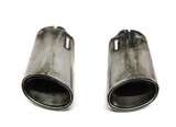 Thumbnail 2: 2012-2015 MERCEDES C350 COUPE (W204) REAR LEFT & RIGHT EXHAUST MUFFLER TIP SET 2