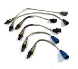 Thumbnail 2: 2014 RANGE ROVER SPORT L494 5.0L SUPER ENGINE PRE POST CAT O2 OXYGEN SENSOR SET6