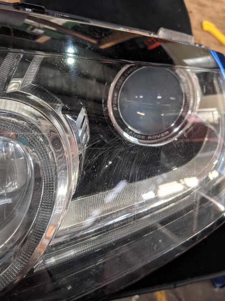 Thumbnail 11: 2014-2017 RANGE ROVER SPORT (L494) LEFT XENON HID ADAPTIVE HEADLIGHT LIGHT LAMP