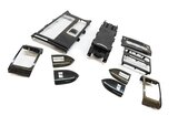 Thumbnail 23: 2014 RANGE ROVER SPORT (L494) DOOR DASH CONSOLE TRIM SET 10 (DARK GRAY OAK WOOD)