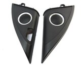 Thumbnail 8: 2011 AUDI A4 (B8 8K) DOOR DASH DECK SPEAKER GRILLE SET (BANG & OLUFSEN - BLACK)