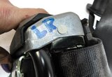 Thumbnail 4: 2011 AUDI A4 (B8 8K) REAR LEFT SEATBELT SEAT BELT RETRACTOR (BLACK)
