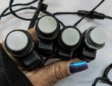 Thumbnail 4: 2013 BMW X5 (E70) REAR PARK ASSIST PDC SENSOR SET4 (WHITE) w/ WIRE HARNESS