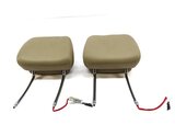 Thumbnail 2: 10-14 BMW X5 X6 E70 E71 FRONT LEFT & RIGHT ACTIVE SEAT HEADREST (BEIGE LEATHER)