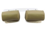 Thumbnail 4: 09-13 BMW X5 E70 REAR LEFT & RIGHT 3rd ROW SEAT HEADREST (NEVADA BEIGE LEATHER)