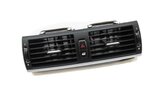 2013 BMW X5 (E70) FRONT CENTER DASH HVAC A/C HEATER AIR VENT (BLACK & SILVER)