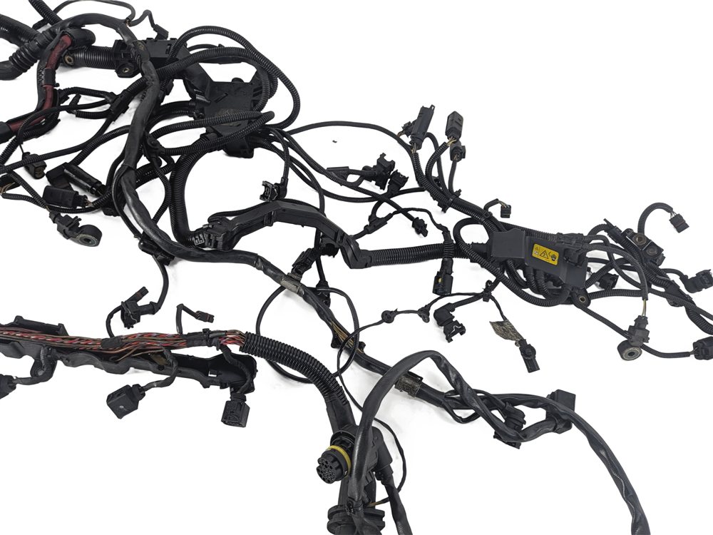 Thumbnail 6: 2013 BMW X5 (E70) 4.4L (N63) ENGINE MOTOR CABLE WIRE WIRING HARNESS LOOM