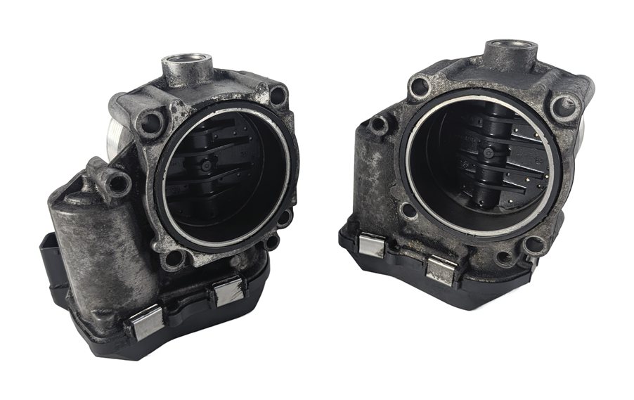 Thumbnail 4: 08-18 BMW 5 6 7 M5 M6 (E70 F01 F10 F12 F15 F16) 4.4L ENGINE THROTTLE BODY SET-2