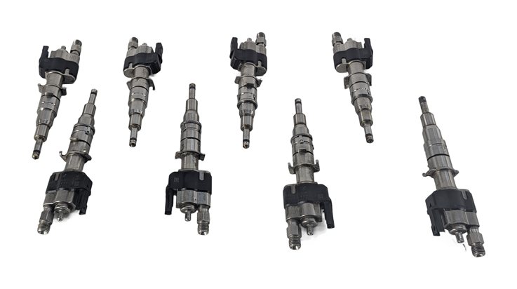 08-16 BMW 3 5 7 X5 X6 Z4 3.0L 4.4L N54 N63 FUEL INJECTOR SET/8 (ALL INDEX 12)