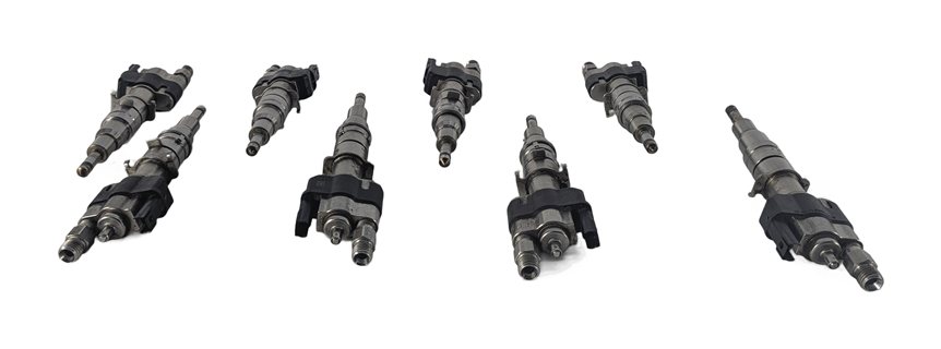 Thumbnail 2: 08-16 BMW 3 5 7 X5 X6 Z4 3.0L 4.4L N54 N63 FUEL INJECTOR SET/8 (ALL INDEX 12)