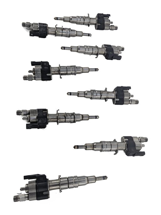 Thumbnail 4: 08-16 BMW 3 5 7 X5 X6 Z4 3.0L 4.4L N54 N63 FUEL INJECTOR SET/8 (ALL INDEX 12)
