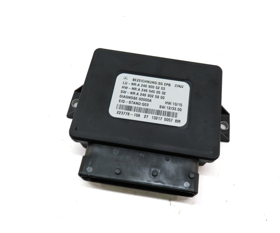 14-19 MERCEDES B250 CLA250 GL350 GL450 GL550 ML350 ML550 - PARKING BRAKE MODULE