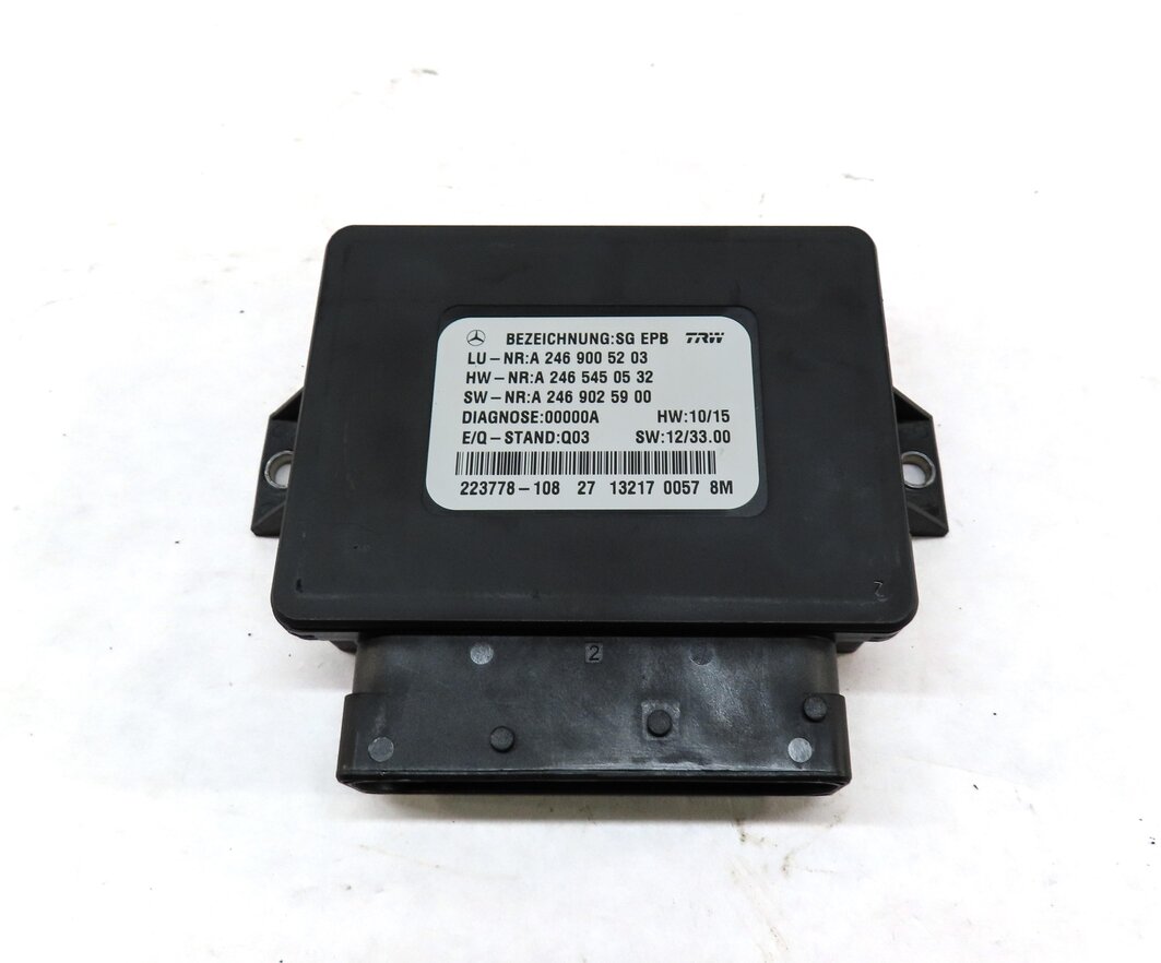Thumbnail 2: 14-19 MERCEDES B250 CLA250 GL350 GL450 GL550 ML350 ML550 - PARKING BRAKE MODULE