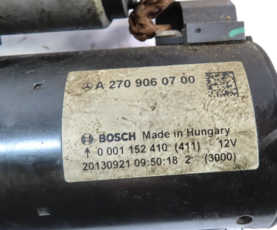 Thumbnail 6: 2013-2020 MERCEDES B250 CLA GLA CLASS (C117 W156 W246) ENGINE STARTER MOTOR