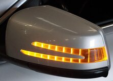 Thumbnail 3: 2014-2016 MERCEDES CLA-CLASS (C117) LEFT BLIND SPOT AUTODIM DOOR MIRROR (SILVER)